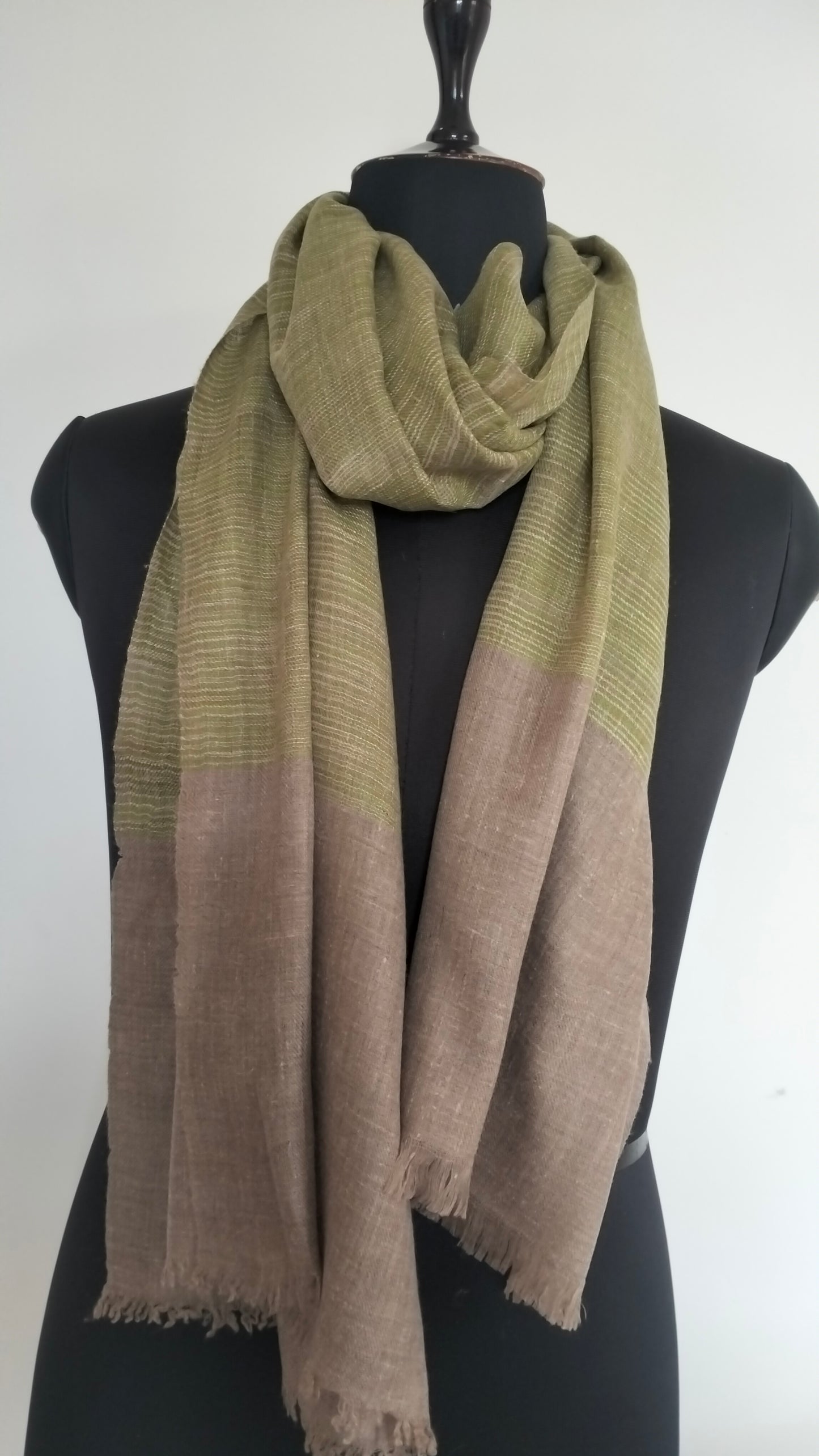 Handwoven 100% pure kashmir pashmina ikat tie and dye style modern fashion accessory, Best Gift idea, summer scarf, super soft shawl