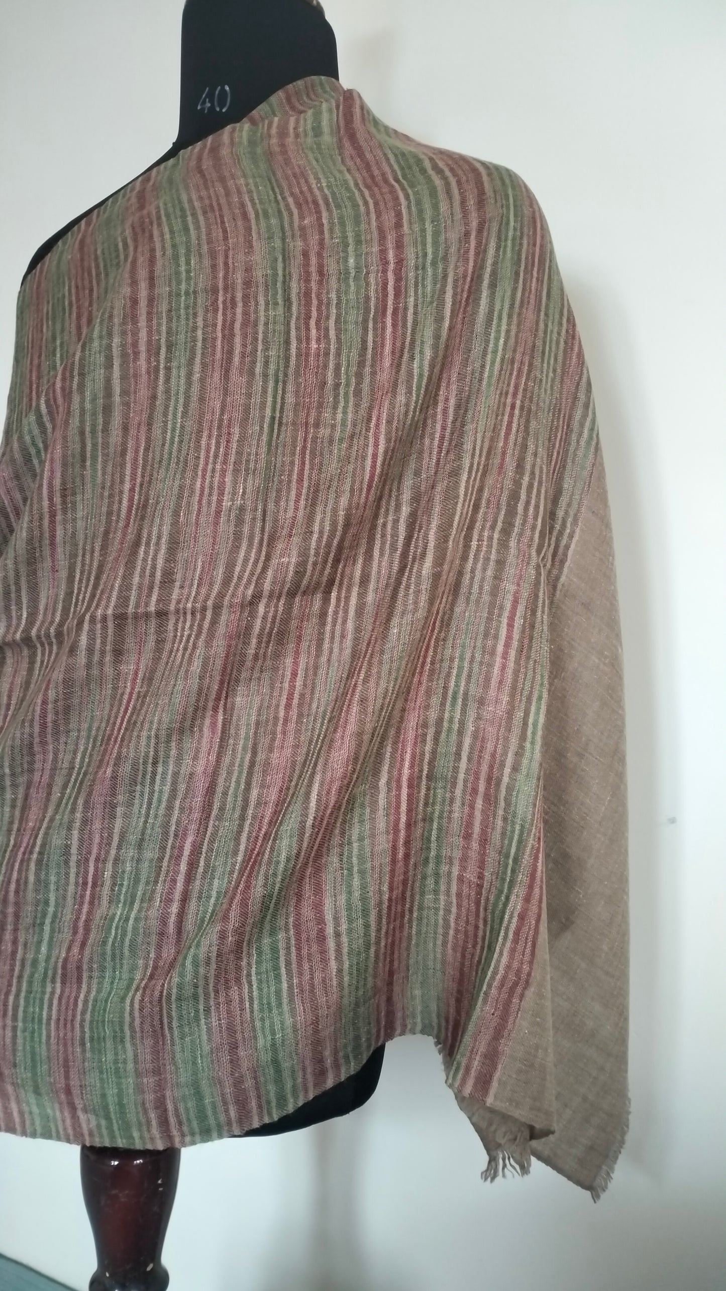 Handwoven 100% pure kashmir pashmina ikat tie and dye style modern fashion accessory, Best Gift idea, summer scarf, super soft shawl