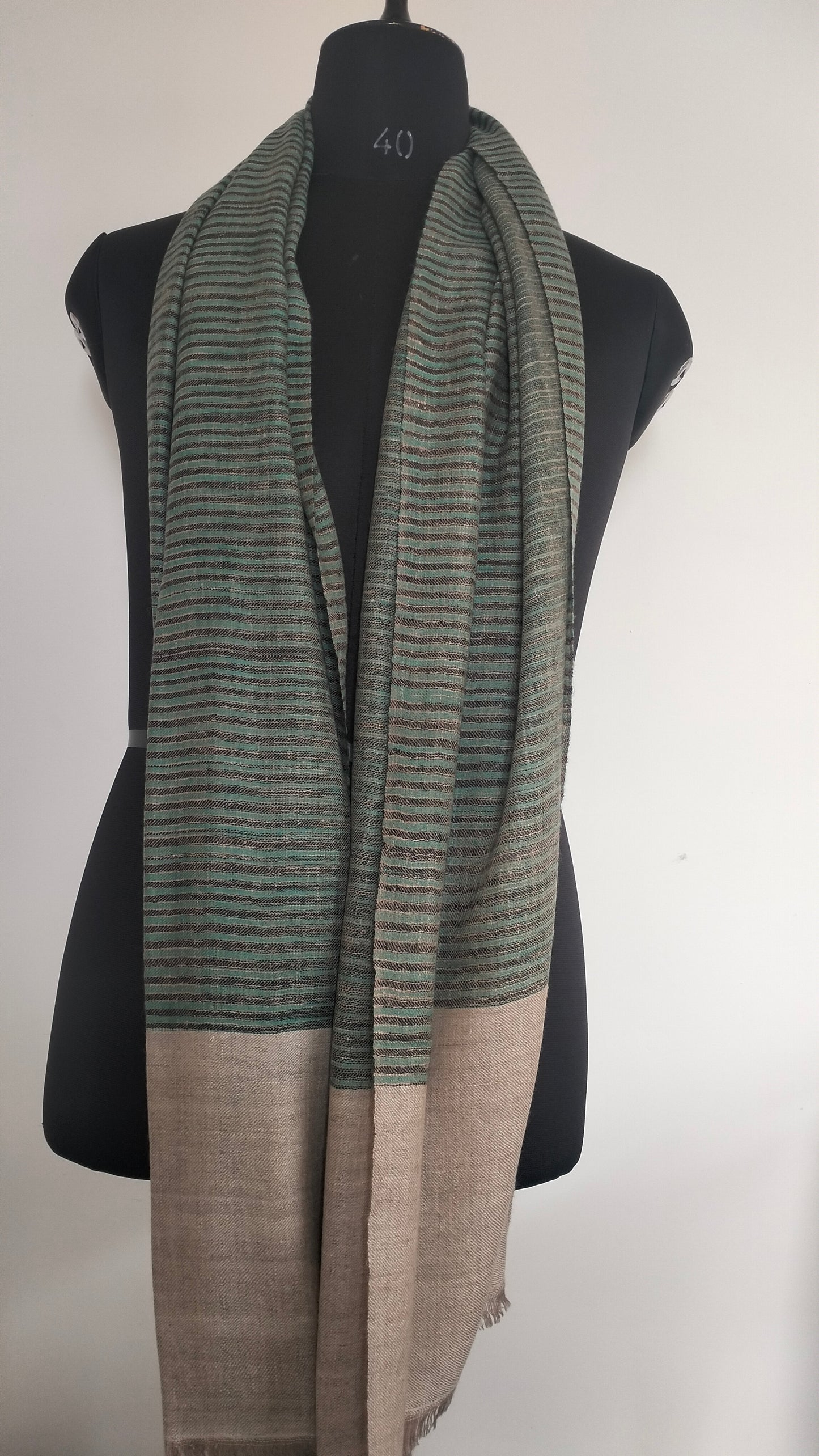 Handwoven 100% pure kashmir pashmina ikat tie and dye style modern fashion accessory, Best Gift idea, summer scarf, super soft shawl