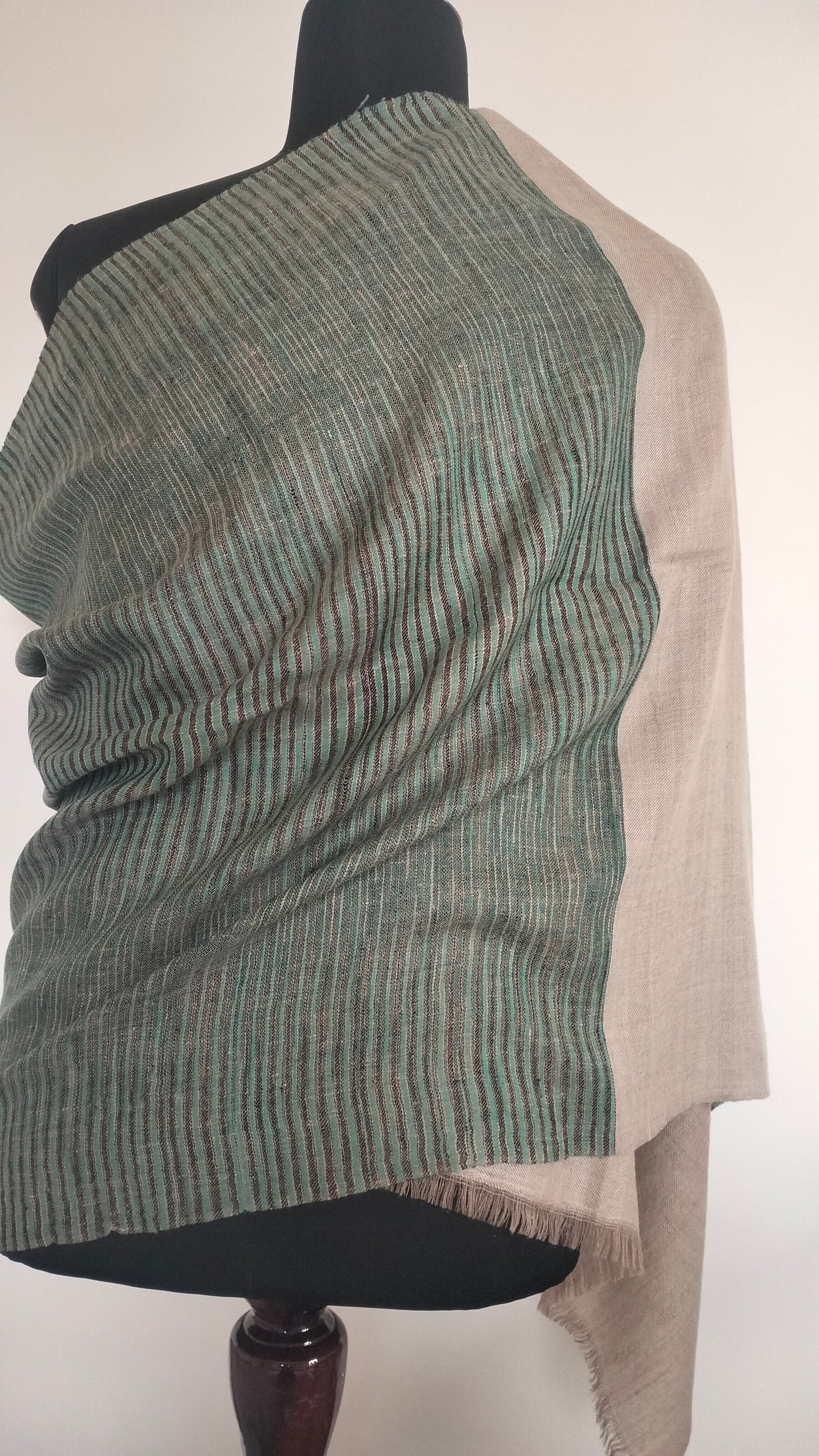 Handwoven 100% pure kashmir pashmina ikat tie and dye style modern fashion accessory, Best Gift idea, summer scarf, super soft shawl