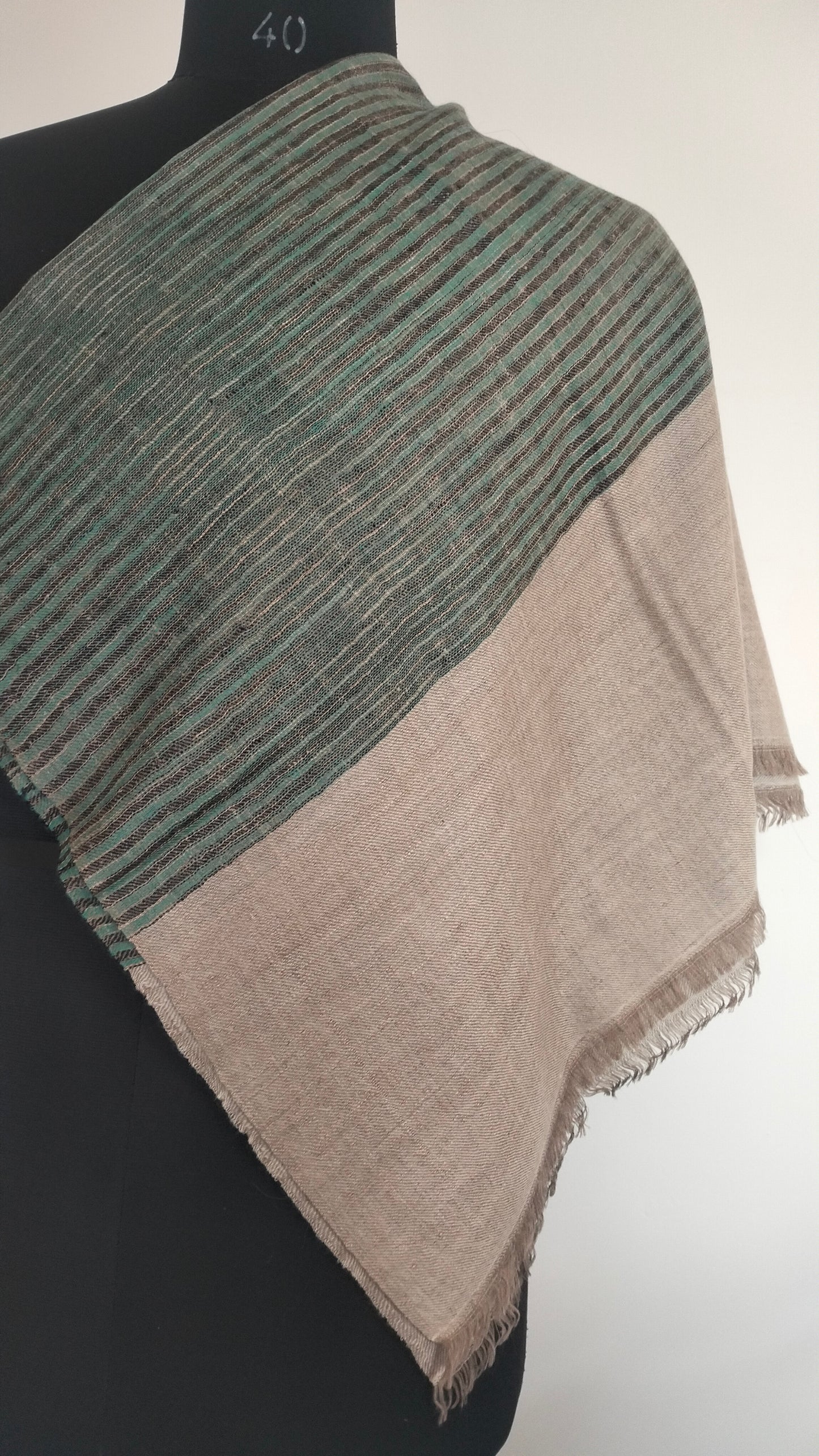 Handwoven 100% pure kashmir pashmina ikat tie and dye style modern fashion accessory, Best Gift idea, summer scarf, super soft shawl