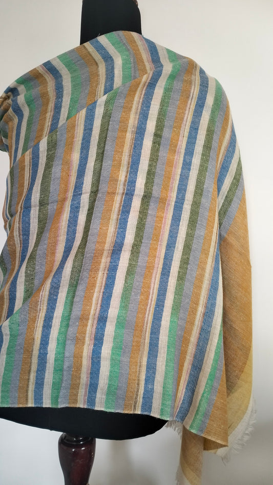 Fashionable unisex ultra-luxuriously warm, fine and soft travel wrap, personalised scarf, party outfit pure Pashmina kashmiri shawl