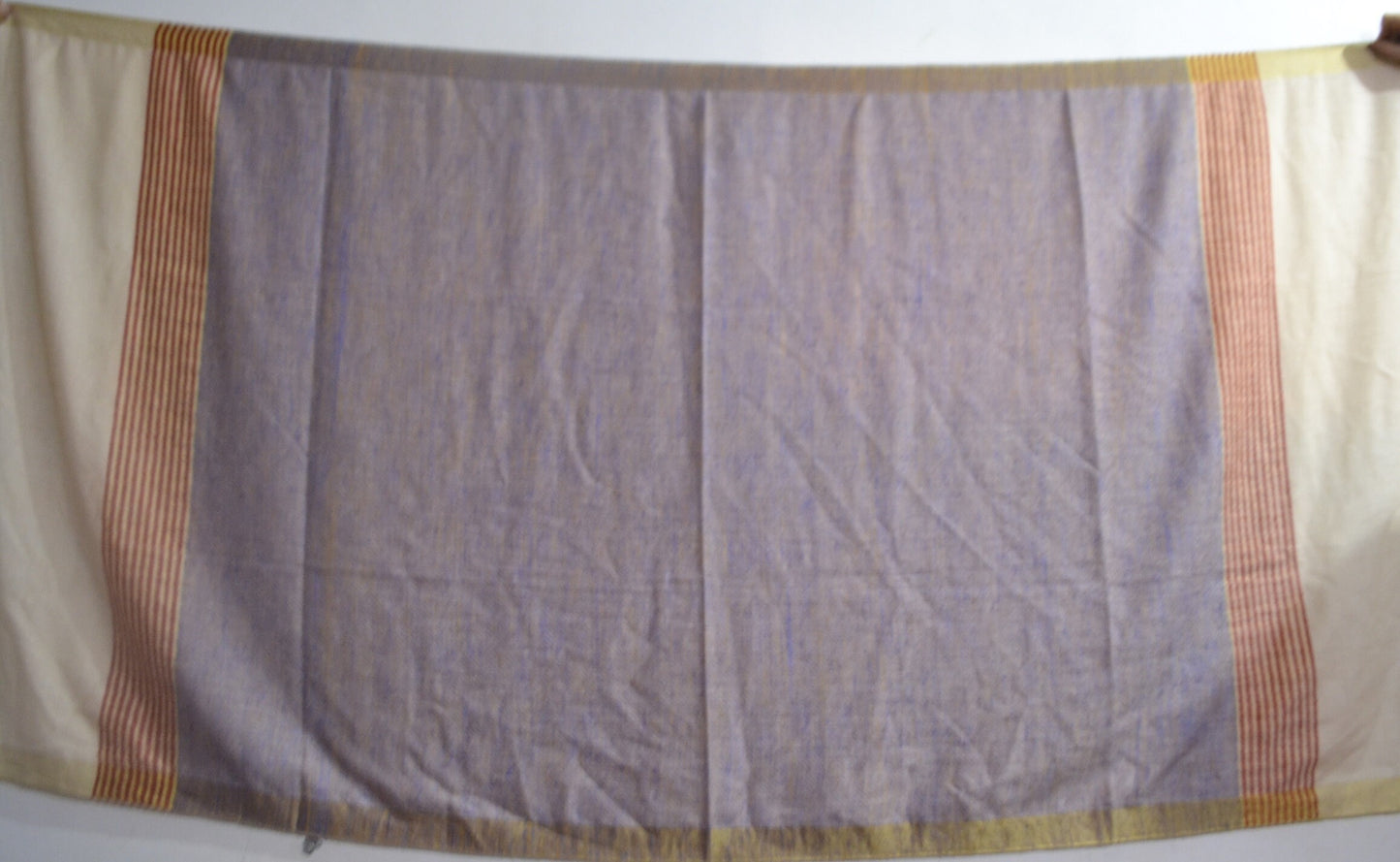 100% Cashmere Large size Shawl | Gold Zari, Handloomed | | Finest Kashmir Pashmina Fabric |Multi Color| High Quality