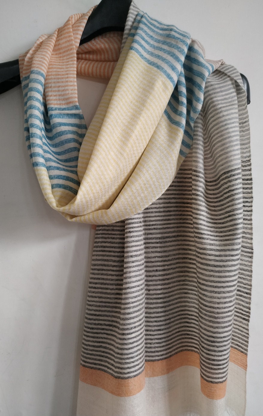 100% Cashmere | Handloomed | Women Scarf/Shawl | Finest Kashmir Shawl| Bridesmaid Shawl | Capes |wraps High Quality