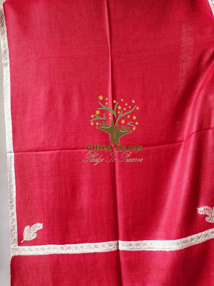 100% Cashmere Premium Quality Handmade Scarf, Wedding Shawl, Red and Burgundy color, Valentine gift, Robe, Wrap, Shawl,
