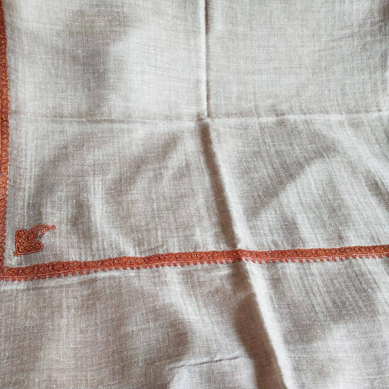 Handmade Premium Quality Women Shawl, Bridesmaid Gift, Valentine's Day Gift, Kashmir Pashmina Robe, Ring Shawl, Super Soft and light weight