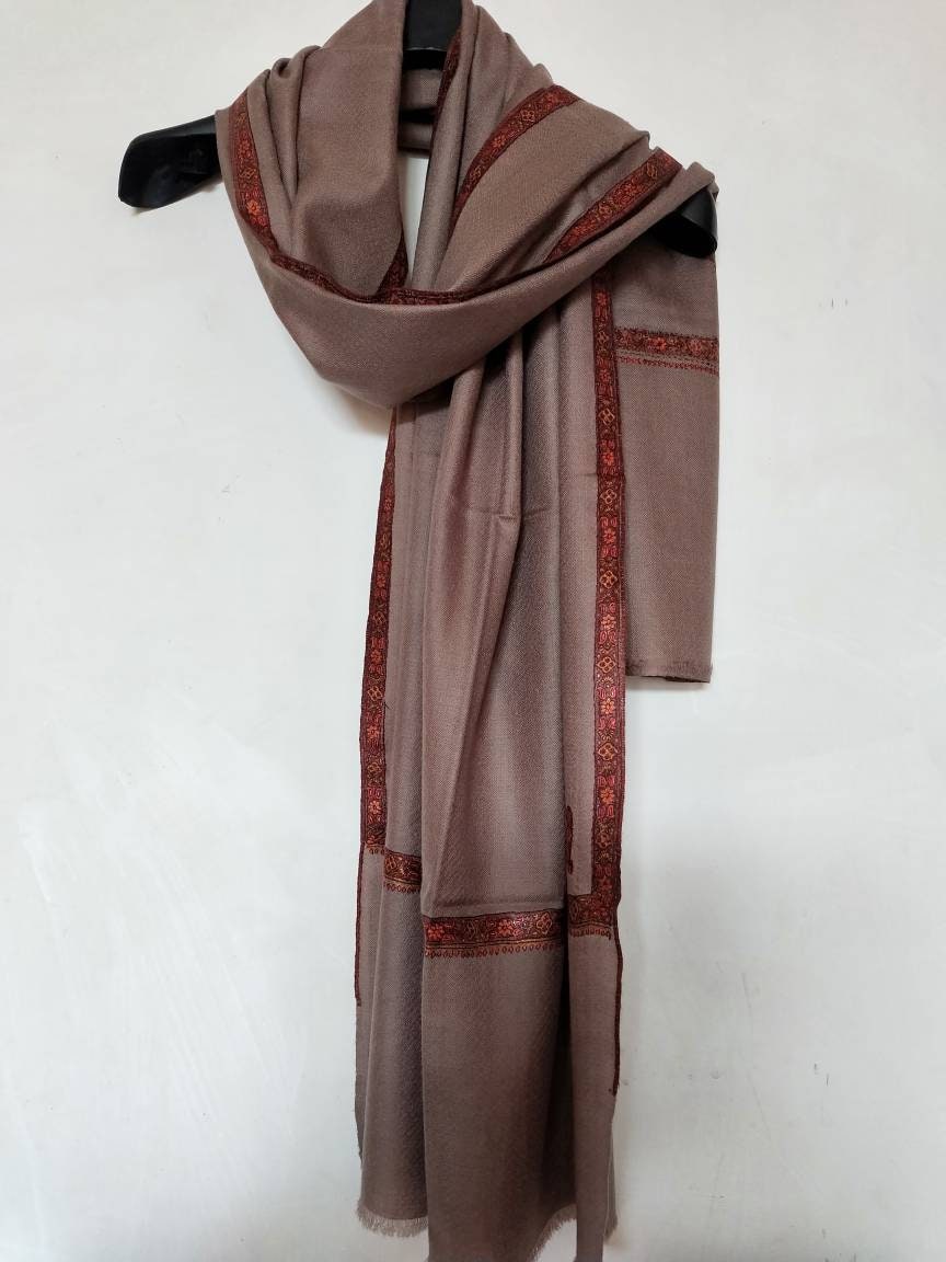 Handmade Premium Quality Women Shawl,Bridesmaid Gift,Valentine's Day Gift,Kashmiri Pashmina Robe,Super Soft and light weight