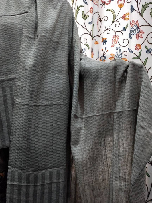 Handcrafted window weave reversible kashmir pashmina big shawl, meditation wrap scarf, wedding bridesmaid gift, Luxurious and warm