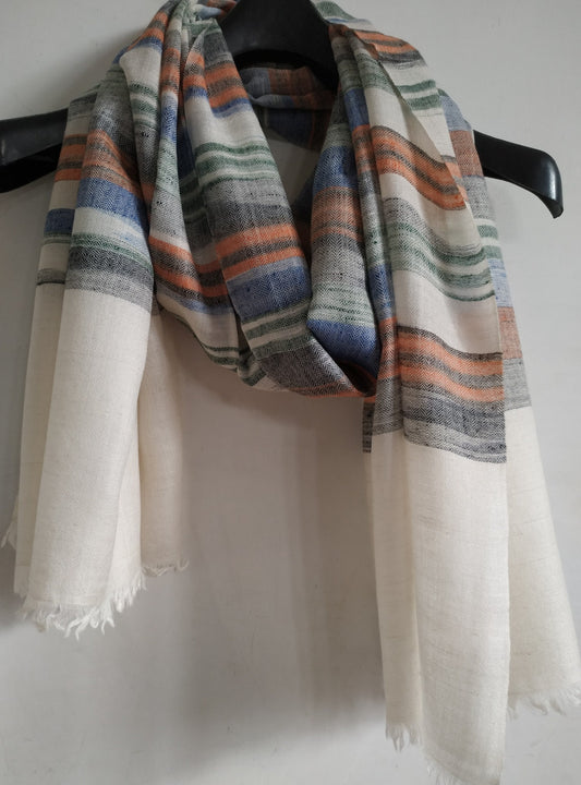 Herringbone Super soft Cashmere Scarf, feather Weight summer scarf, Kashmiri Pashmina Scarf