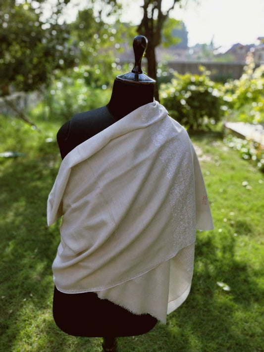 cashmere pashmina wedding shawl, Bridal party wrap, Bachelorette party and engagement shawl, Meditation shawl